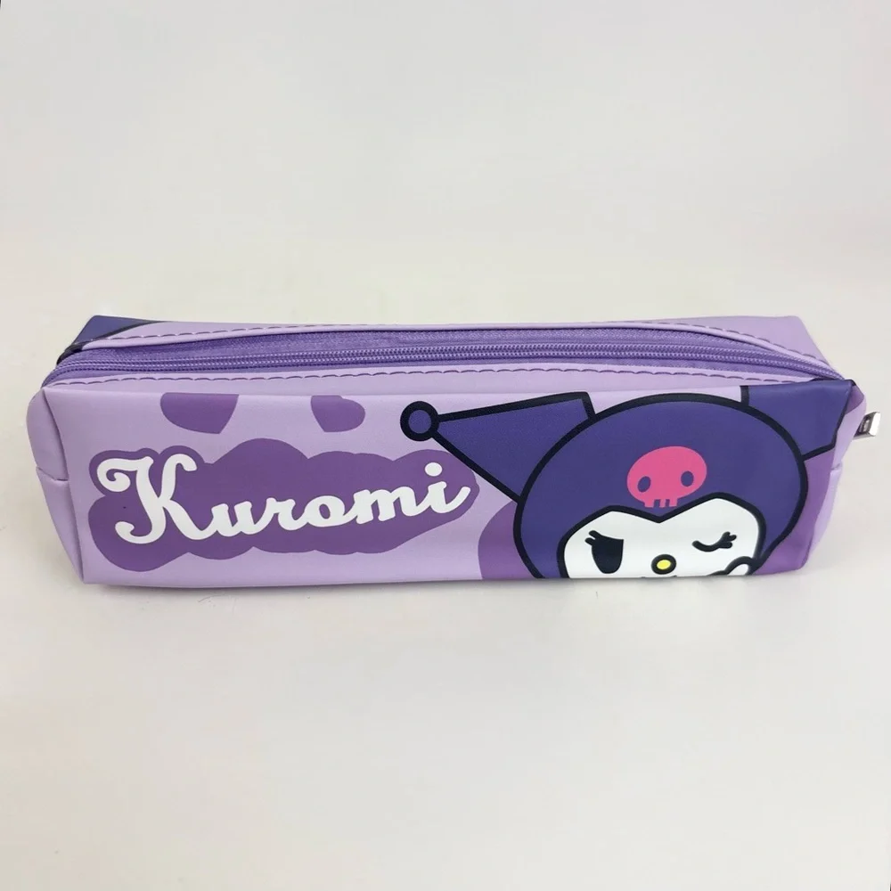 Kuromi Purple Bag Zip Closure Pencil Pouch New Without Tags